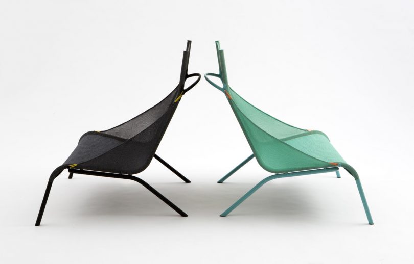 The 3D-Knitted Tent Chair by LAYER for Moroso