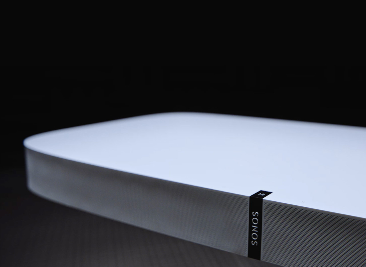 The Sonos PLAYBASE is a Platform for Simplicity
