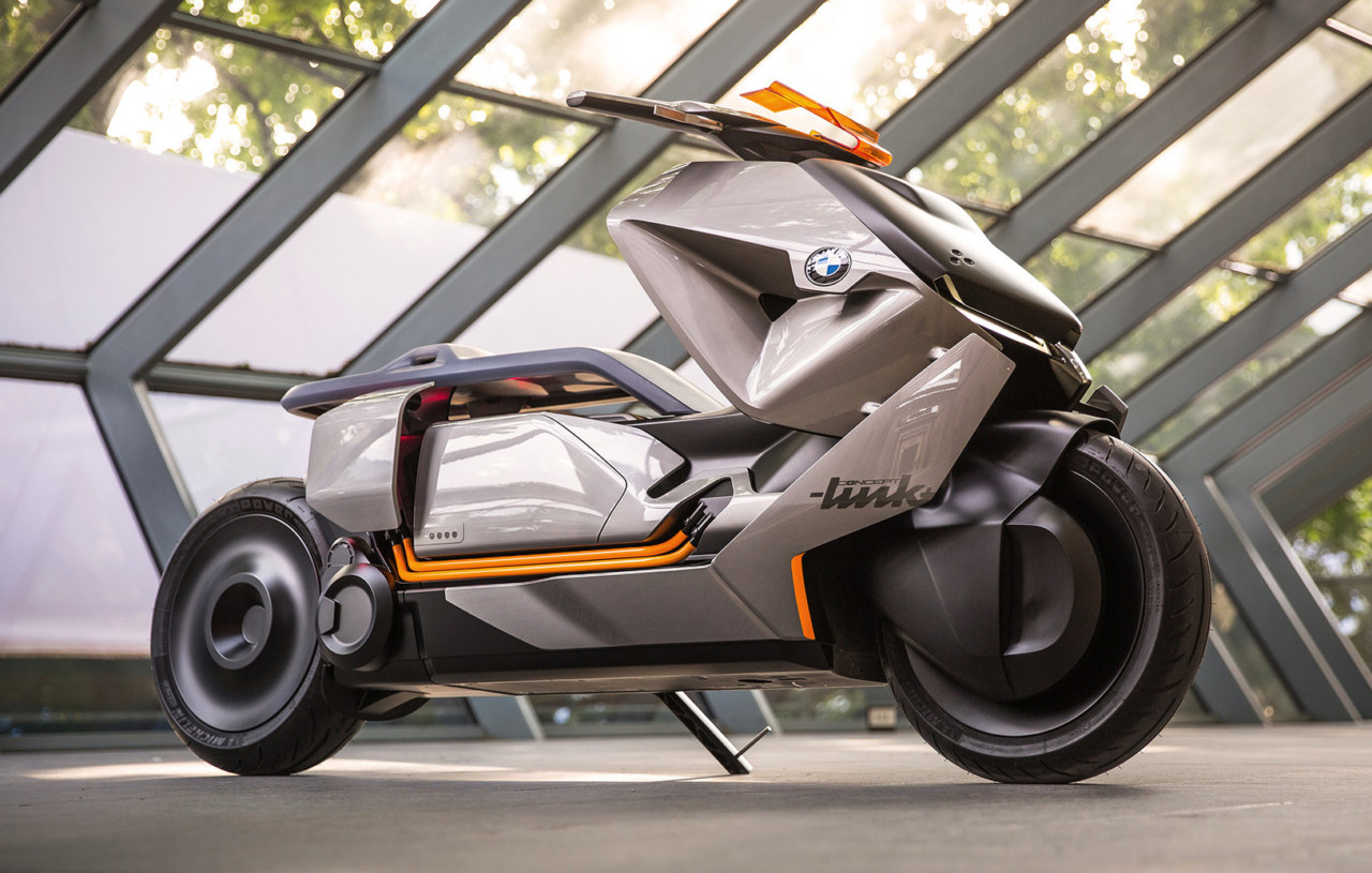 BMW Motorrad Concept Link; Einspurig elektrisch durch die Stadt