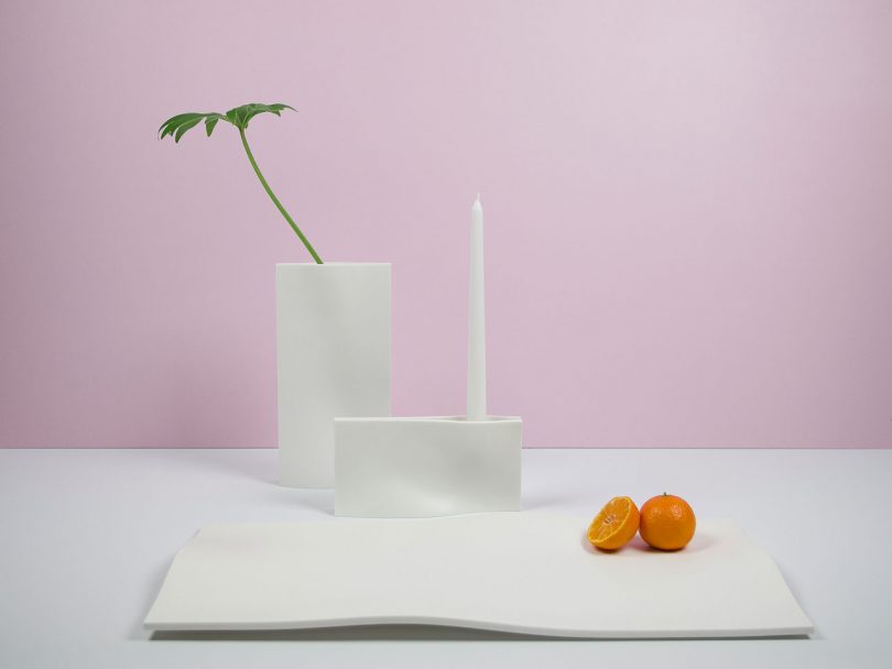 Tabletop Accessories Made of Corian by Justin Bailey Design