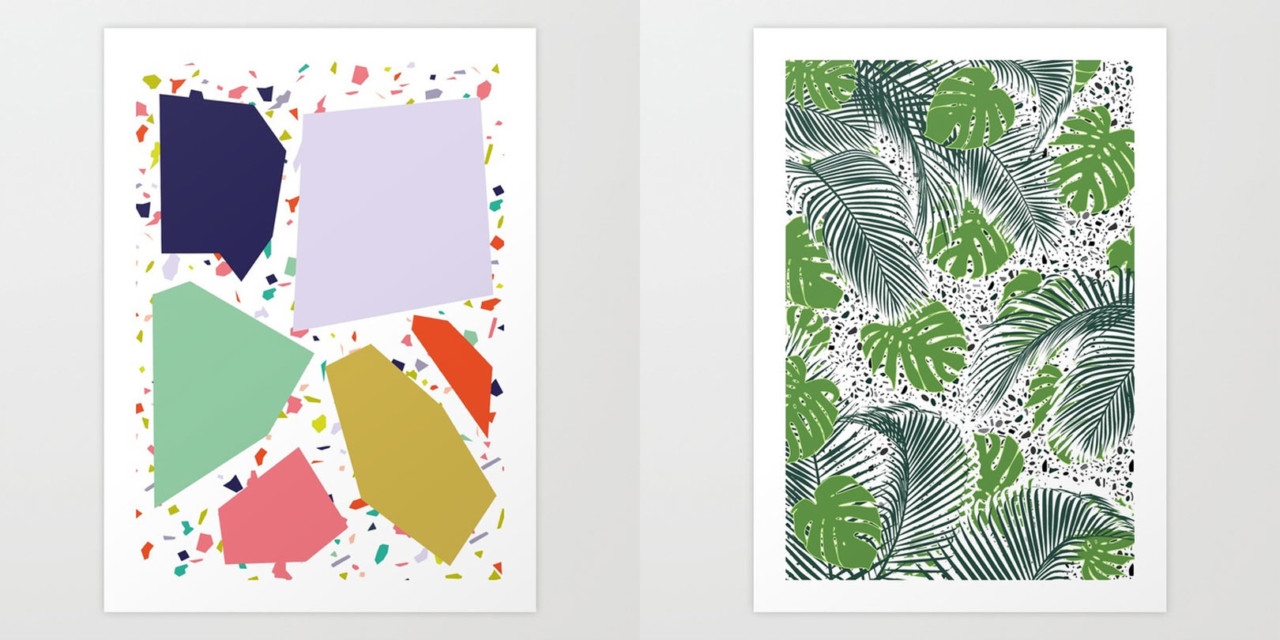 Seeing Shapes in Terrazzo with Society6