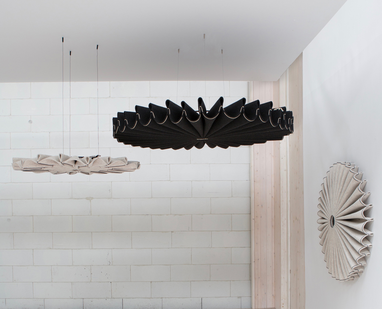 BuzziPleat: Sculptural, Sound Absorbing Forms by 13&9 Design