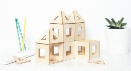 Geometric Magnetic Toys For Creative Play