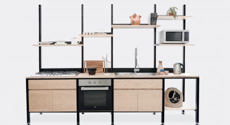 LCMX Designed a Modular Kitchen for Urban Dwellers