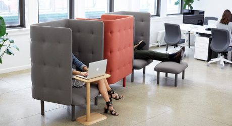 QT Privacy Lounge Chair from Poppin