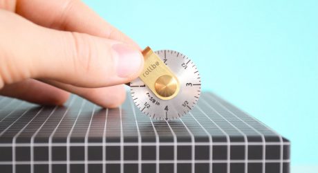 Rollbe: A Super Compact, Stainless Steel Measuring Tool