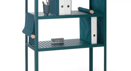 The Dressed Cabinet Incorporates Panels of Fabric You Can Adjust to Customize