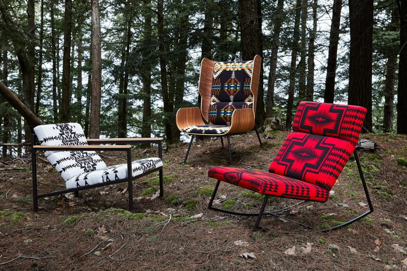 Gus* Modern x Pendleton Woolen Mills Collaborate on Chair Collection