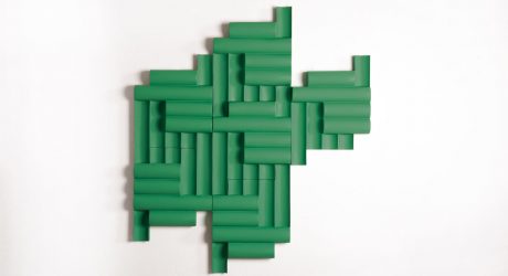 Practice Practice Practice: Graphic 3D Ceramic Tiles by Zaven