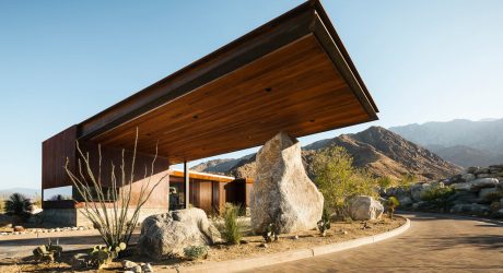 Desert Palisades Guardhouse by Studio AR+D Architects