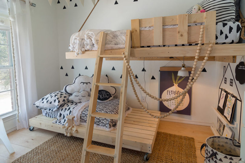 bunk bed for kids room