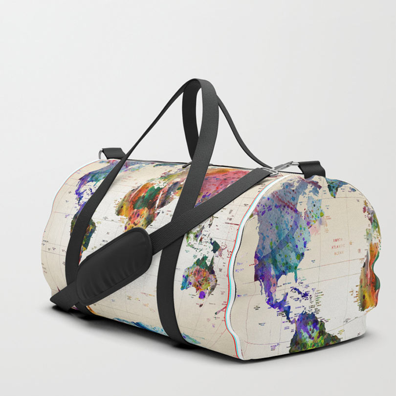 Map Cnm Duffle Bags 