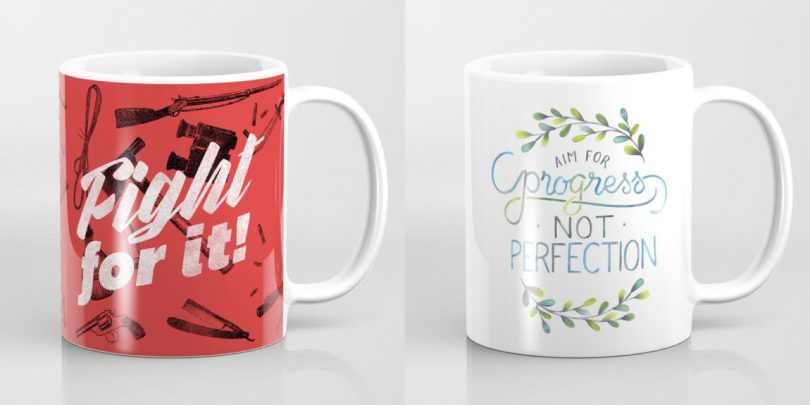 8 Mugs from Society6 to Keep You Caffeinated and Motivated