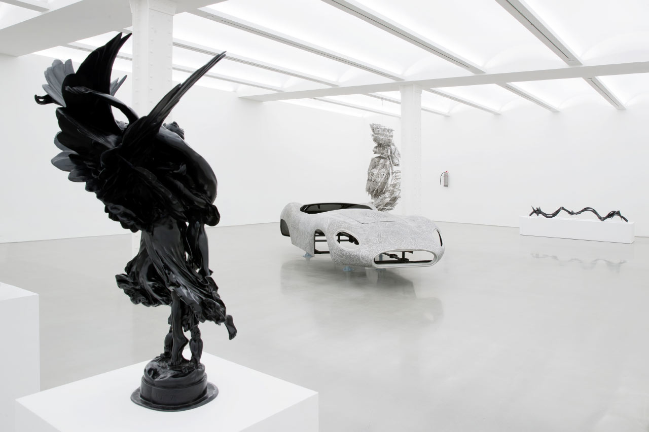 Warping Reality: The Sculpture of Wim Delvoye - Design Milk