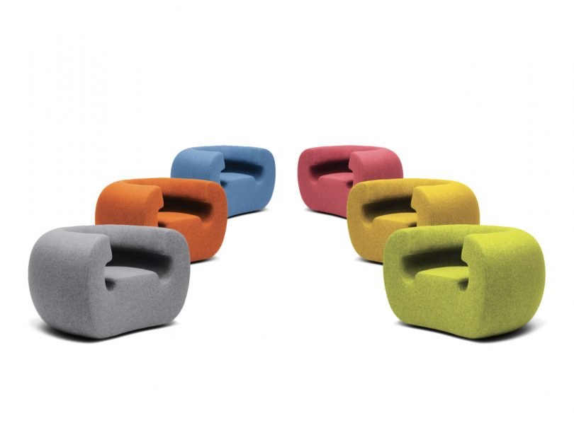 Roxanne: An Innovative Armchair Inspired By Music Michael Young for Gufram