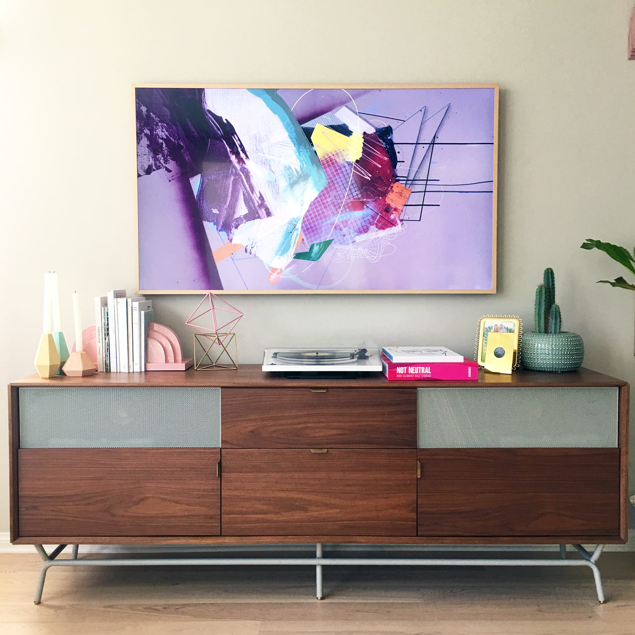 How to Install the Frame TV + Hide Wires