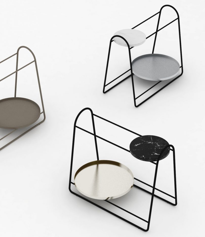 Dos by Diario: A Elegant Side Table with Versatility