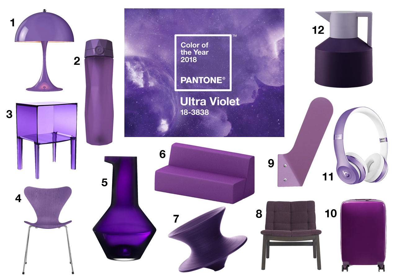 Pantone Color of the Year 2018: Ultra Violet