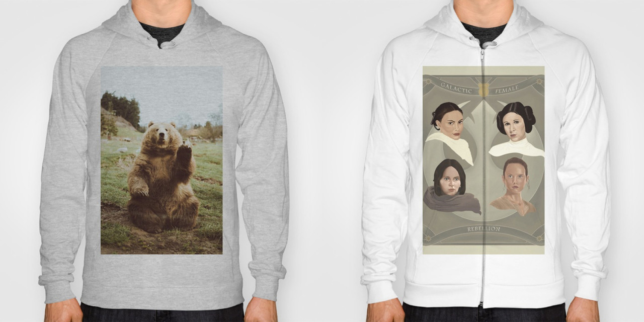 Keeping Warm with Hoodies from Society6