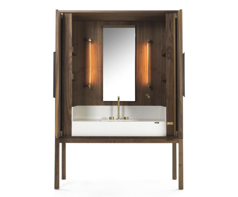 Cosentino Reveals the DeKauri Bath Credenza by Daniel Germani and Riva 1920