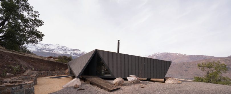 A Small Mountaineer’s Refuge in Chile by Gonzalo Iturriaga Arquitectos
