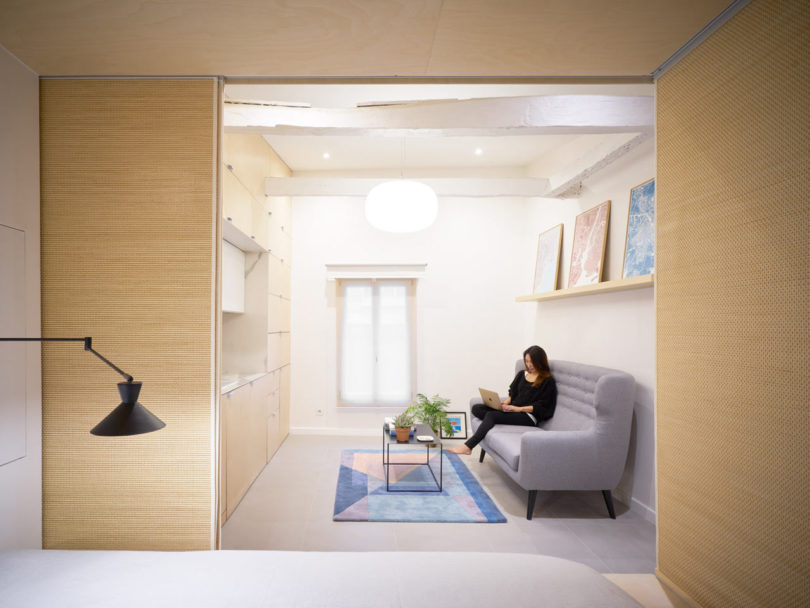 Urban Cocoon Is a Compact Apartment in Paris That Gets a Modern Renovation