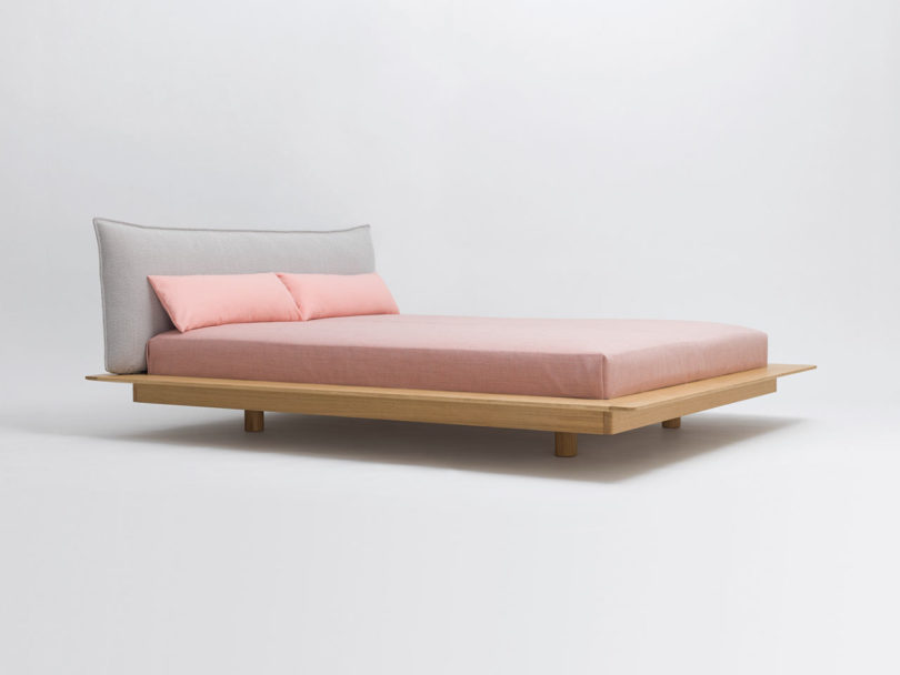 kaschkasch Designs the Floating YOMA Bed for Zeitraum