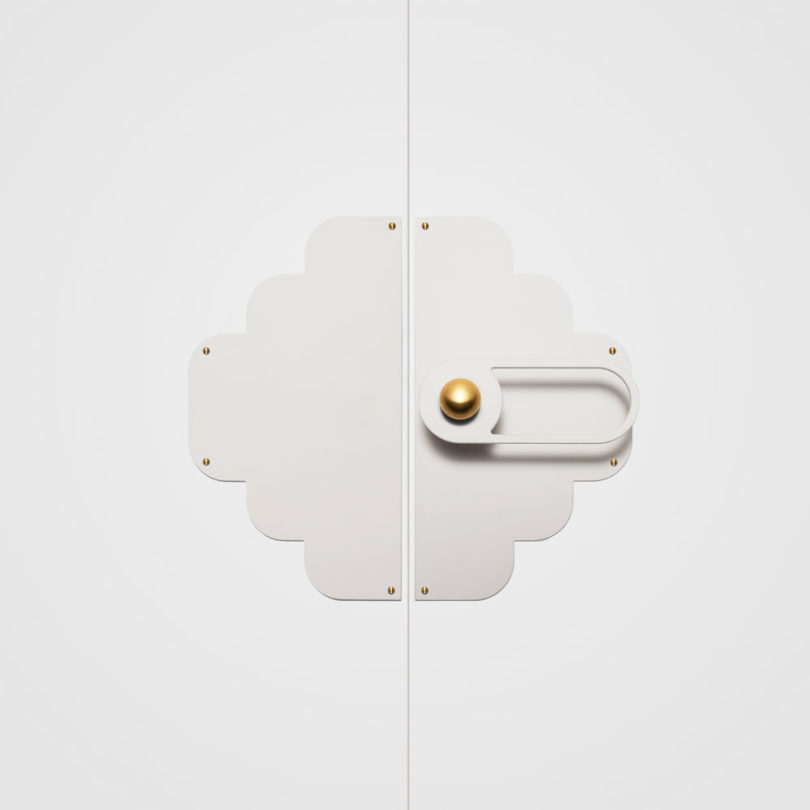 cloud door plate