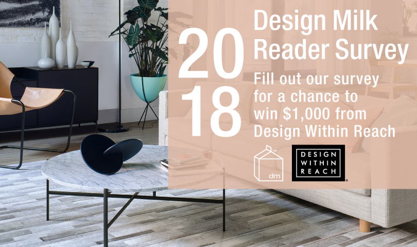 Design Milk 2018 Reader Survey: Enter to Win $1,000 Gift Card from DWR
