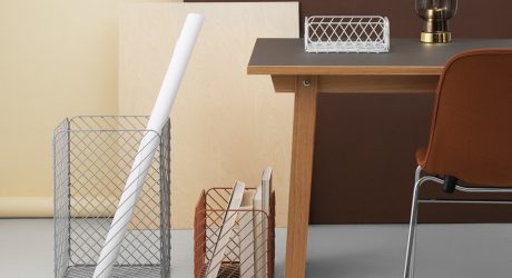 Track Basket: Storage Inspired by Shopping Carts