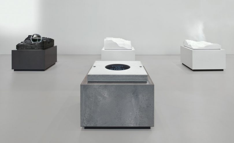 Altered States: A Water-Inspired Take on the Kitchen Island by Snarkitecture + Caesarstone