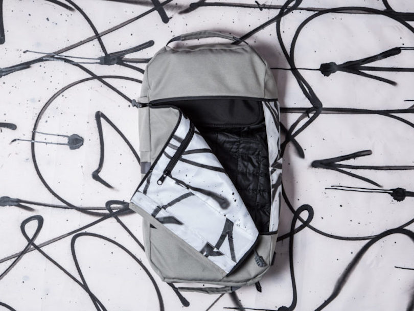 This Artist-Designed Travel Bag Is Made by 8HZ with 23 Recycled Plastic Bottles