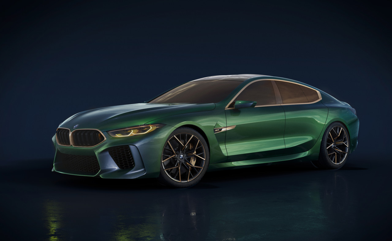 BMW Concept M8 Gran Coupe Is Designed to Polarize