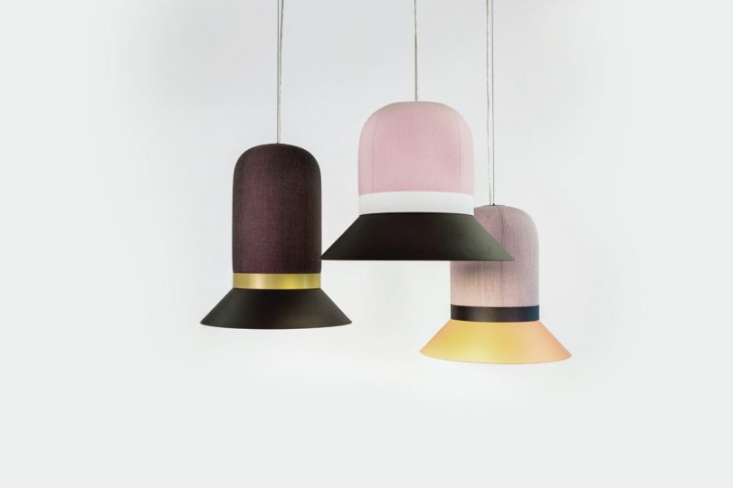 BuzziHat: A Hat-Shaped Acoustic Lighting Collection by Alain Gilles for BuzziSpace