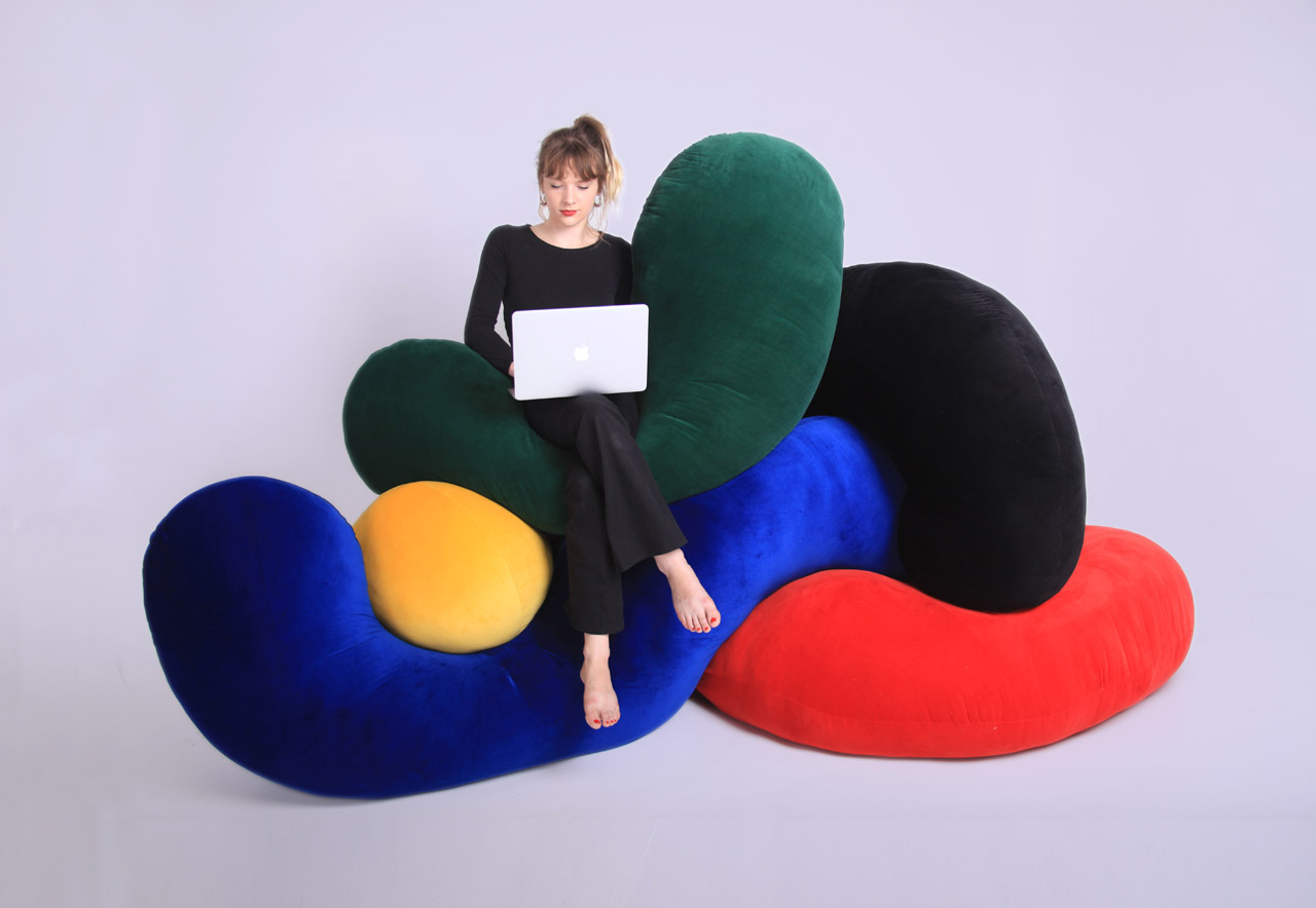Into-form: Abstract Seating Inspired by the Concept of Gestalt