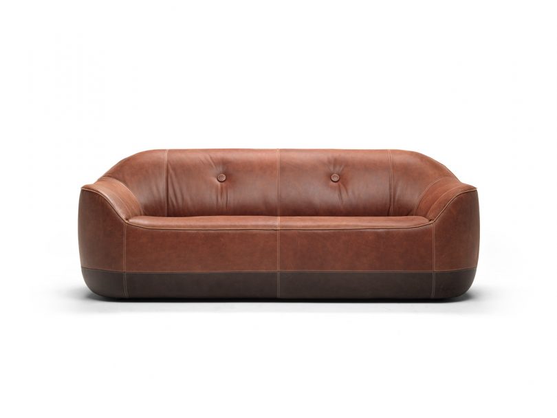 The Cozy Furrow Sofa by Marcel Wanders for Natuzzi Italia