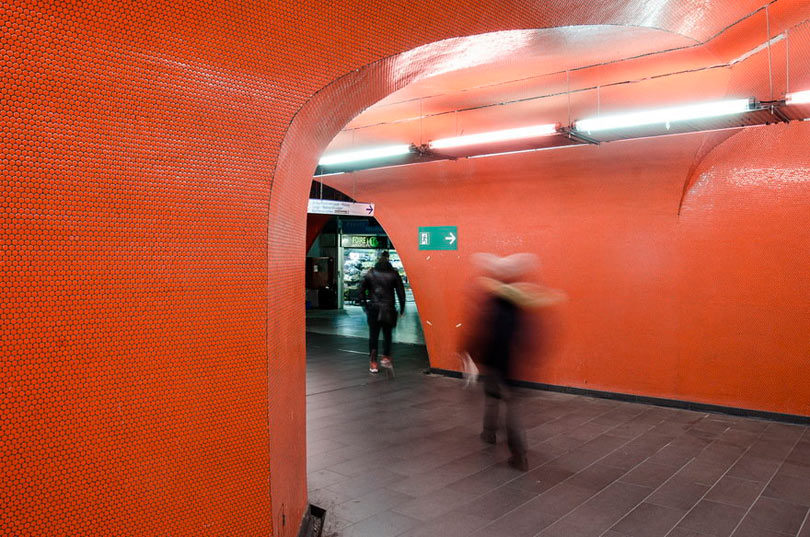 Metro, Boulot, (Chocolat) Dodo: Paris Train Station Tile Inspires