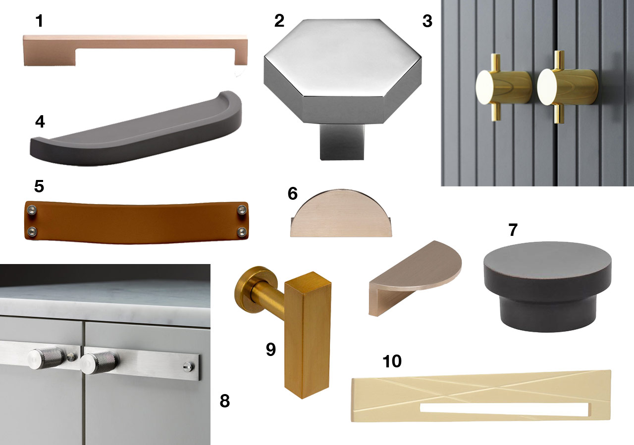 10 Modern Drawer Pulls and Cabinet Door Hardware