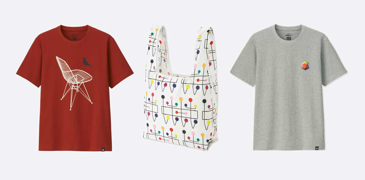 UNIQLO Just Launched the 2nd SPRZ NY Eames Collection for Spring/Summer 2018