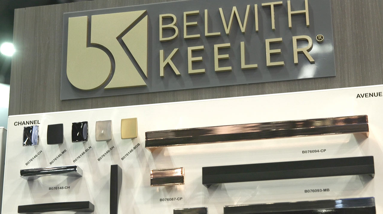 New Cabinet + Drawer Hardware Trends from Belwith-Keeler [VIDEO]