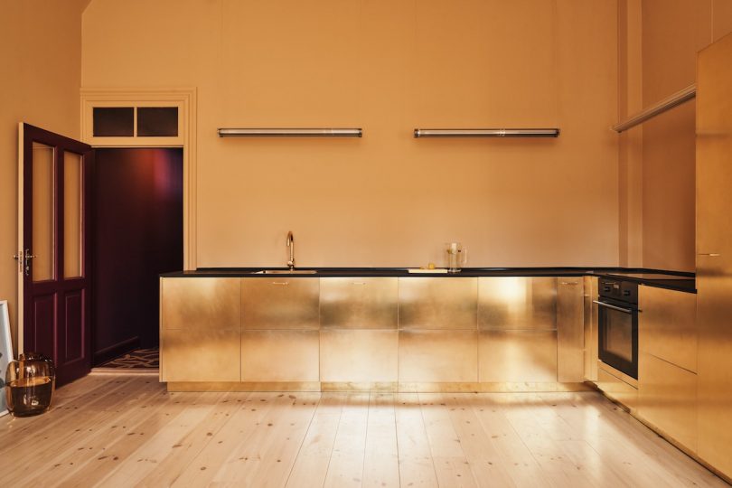 The Golden Brass Stine Goya Kitchen by Reform