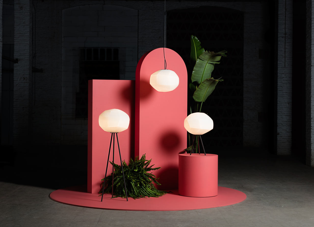 Luca Nichetto Designs Gèmo Lighting Collection for Parachilna