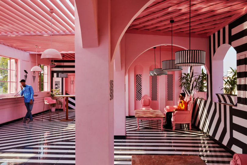 The Pink Zebra: An Eye-Popping Restaurant/Bar Inspired by the Work of ...