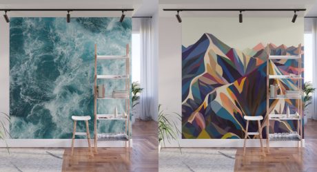 Give Your Home a Bold Accent Wall with Society6’s New Peel + Stick Wall Murals