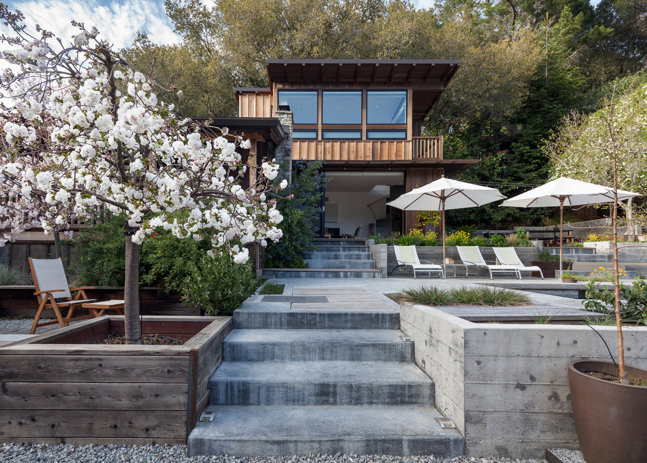 The Shack: A Modern Hideaway for a San Francisco Couple by Feldman Architecture