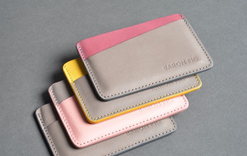 Baron Fig Launches Leather Card Sleeve Wallet
