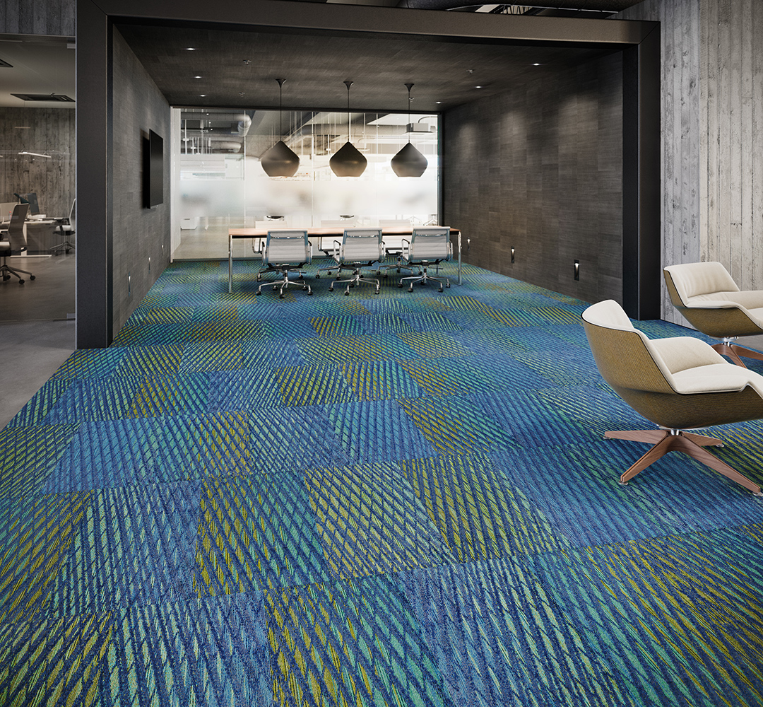 The Moiré Collection by Gabriel Dawe & Mannington Makes Its Debut at NeoCon