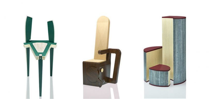 Six Unique Chair Designs from Wilsonart?s 14th Annual Student Design Competition