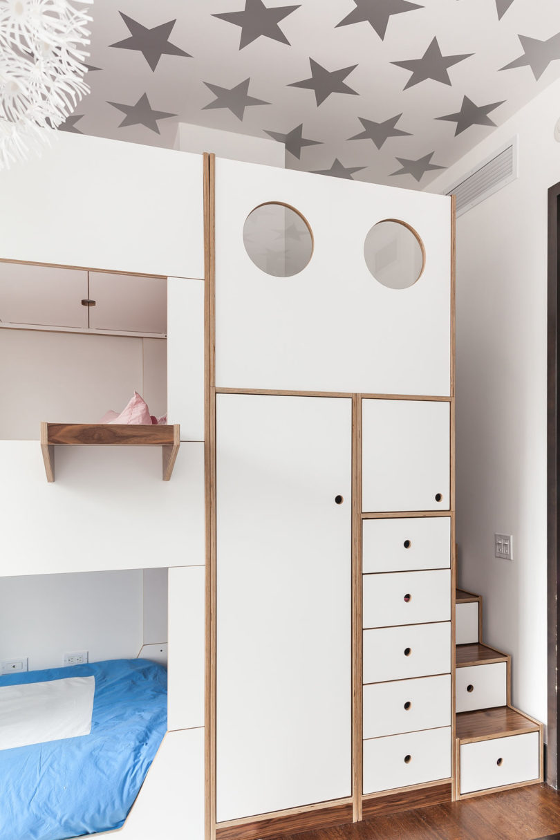 aesthetic bunk bed room