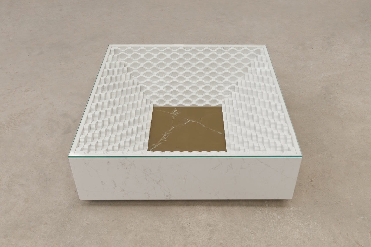 How Coffey Architects Designed the Stepwell Table with COMPAC's Engineered Quartz